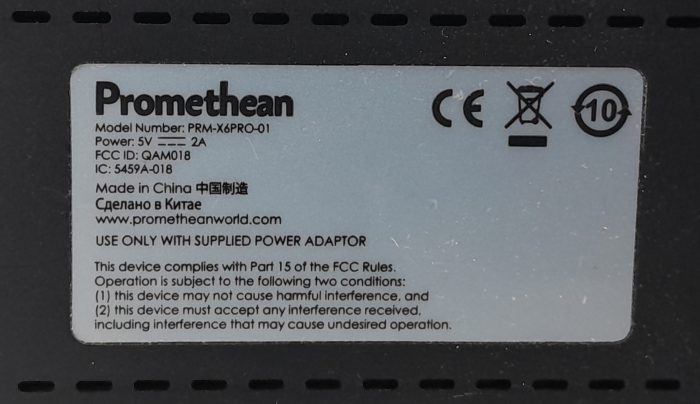 Promethean Android TV Box ActivConnect PRM-X6PRO-01 - Image 3