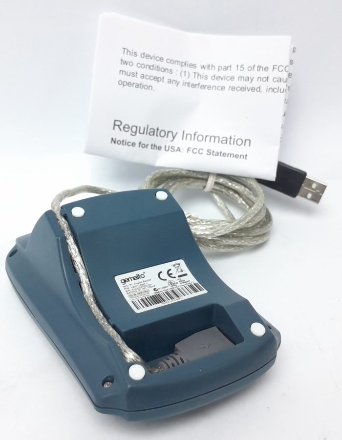 Gemalto PC Pinpad Reader Barclays USB Smart Card Reader Terminal HWP118085C - Image 5
