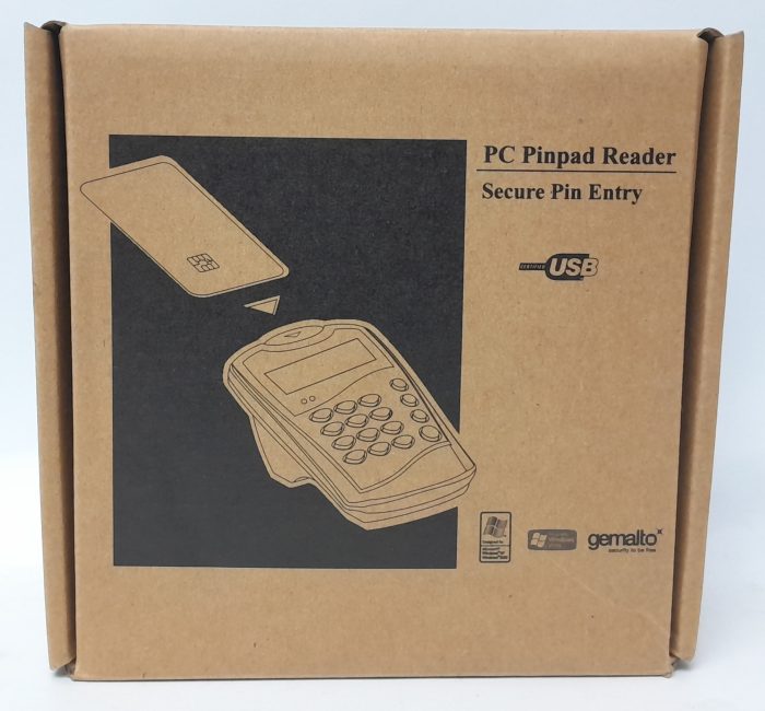 Gemalto PC Pinpad Reader Barclays USB Smart Card Reader Terminal HWP118085C - Image 3