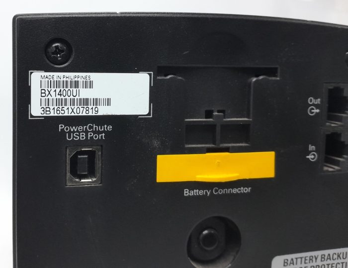 APC Uninterrupted Power Supply (UPS) Back-UPS 1400 BX1400UI - Image 3