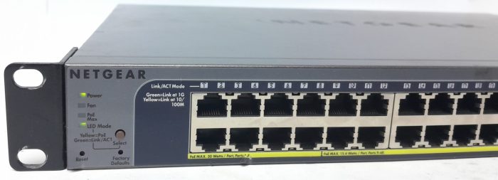 Netgear 48 Port Gigabit Smart Switch With PoE & 4 SFP Ports Prosafe GS752TP - Image 7