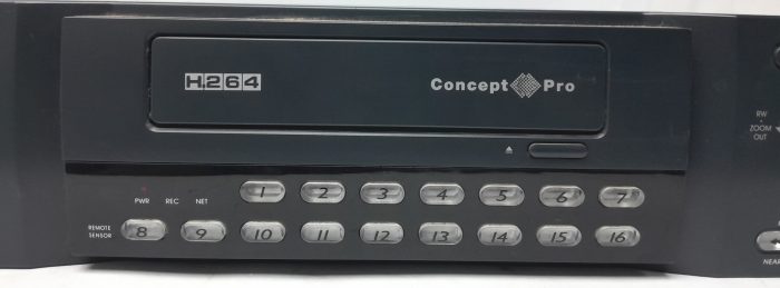 Concept Pro 16 Channels Digital Video Recorder H264 VXH264-16 - Image 5