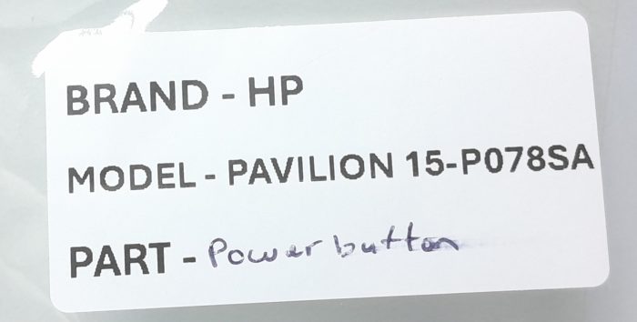 HP Pavilion 15-P078SA Laptop Power Button - Image 3