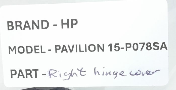 HP Pavilion 15-P078SA Laptop Right Hinge Cover - Image 3