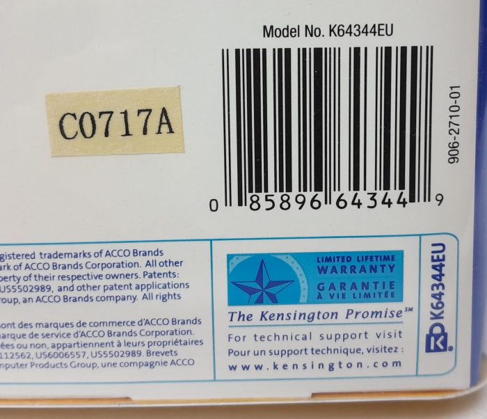 Kensington Combination Lock K63444EU - Joblot x4 - Image 3