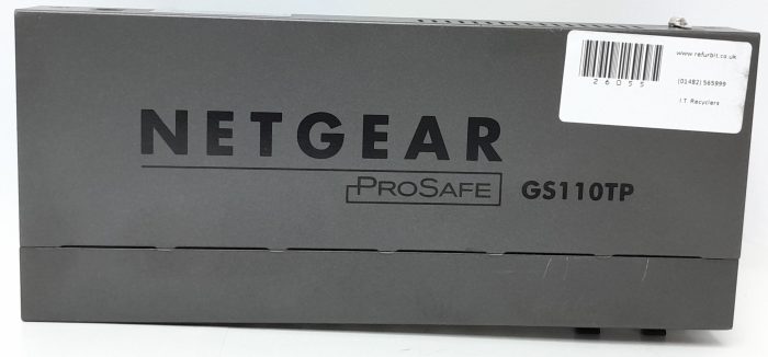 Netgear 8 Port Gigabit Smart Switch With PoE And Fiber Uplink Prosafe GS110TP - Image 4