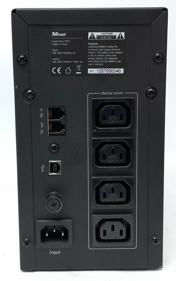 Trust Uninterrupted Power Supply (UPS) 1300VA - Image 4