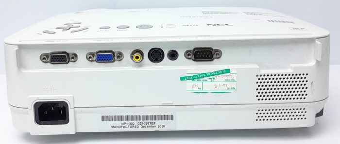 Nec VGA Projector with 2818 Lamp Hours Used NP110 - Image 4