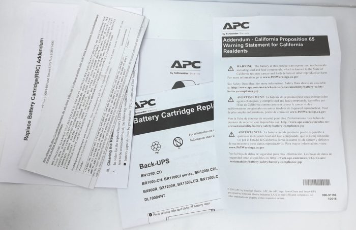 APC UPS Replacement Battery RBC6 - Image 4