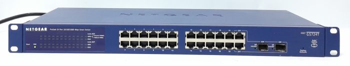 Netgear Gigabit Smart Switch 24 Port Prosafe GS724T v3 - Image 2