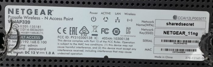 Netgear ProSafe Wireless N Access Point WNAP320 - Image 3
