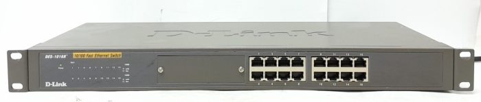 D-Link 16 Port 10/100 Mbps Fast Ethernet Switch DES-1016R+ - Image 2
