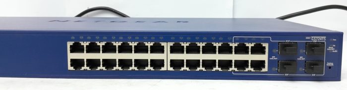 Netgear 24 Port Gigabit Stackable Smart Switch Prosafe GS724TS - Image 5