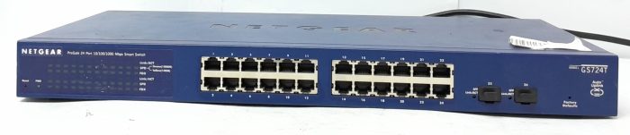 Netgear 24 Port Gigabit Smart Switch Prosafe GS724T v4 - Image 2