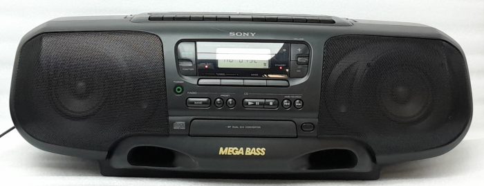 Sony Mega Bass CD Radio Cassette - Corder  CFD-380L - Image 2