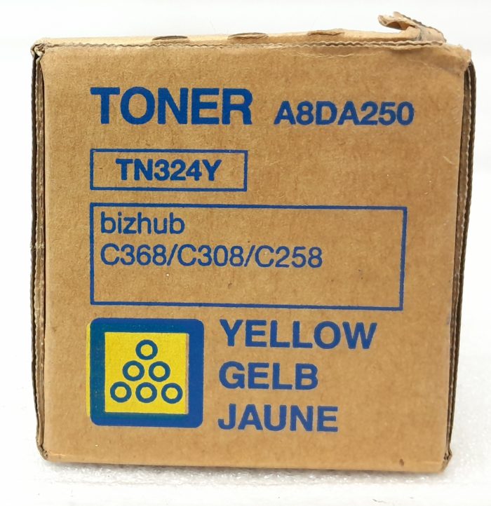Konica Minolta Yellow Toner Cartridge TN324Y (A8DA250) - Image 3