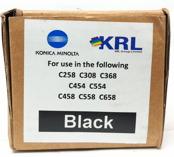 KRL Konica Minolta Black Toner Cartridge C658 - Image 3