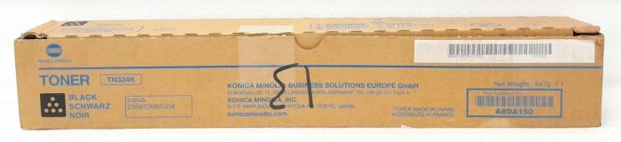Konica Minolta Black Toner Cartridge TN324Y (A8DA250) - Image 2