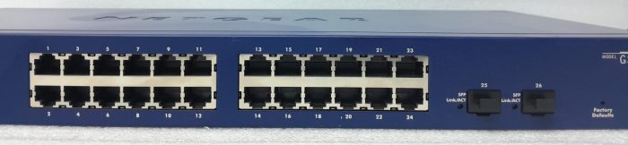 Netgear 24 Port Gigabit Smart Switch Prosafe GS724T v4 - Image 5