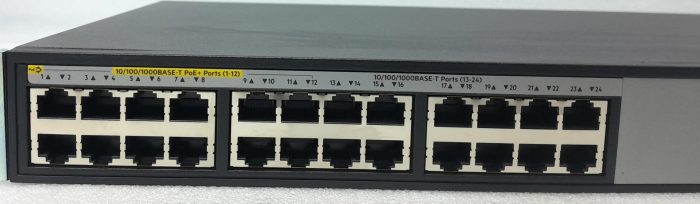 HPE 24G PoE+ (124W) Switch OfficeConnect 1420 JH019A - Image 6