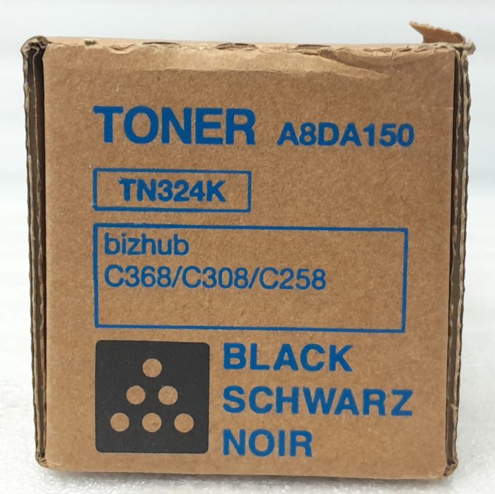 Konica Minolta Black Toner Cartridge TN324K(A8DA150) - Image 3