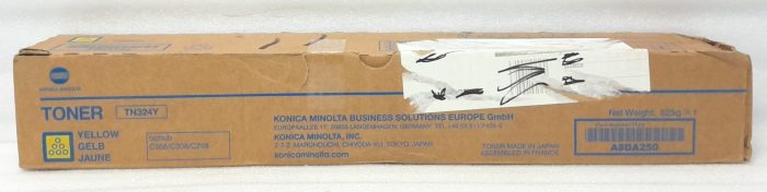 Konica Minolta Yellow Toner Cartridge TN324Y(A8DA250) - Image 2
