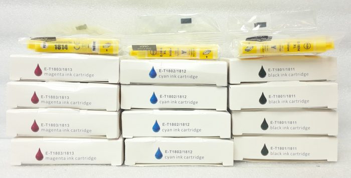 Ink Cartridge E-T1803/1813, E-T1802/1812, E-T1801/1811, 1814 - Joblot x15 - Image 4