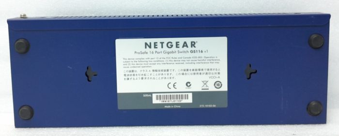 Netgear 16 Port Gigabit Switch ProSafe GS116 v1 - Image 4