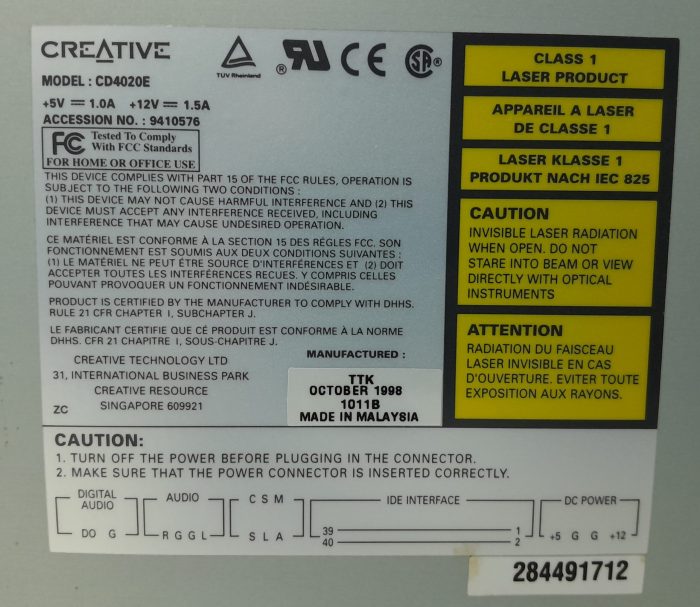 Creative CD Drive Infra60000 CD4020E - Image 3