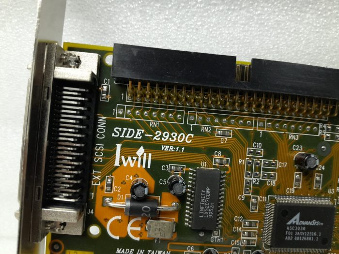 Iwill PCI SCSI Controller Card SIDE-2930C - Image 3
