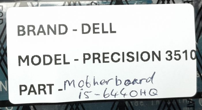 Dell Precision 3510 Laptop Motherboard - i5-6440HQ - Image 3