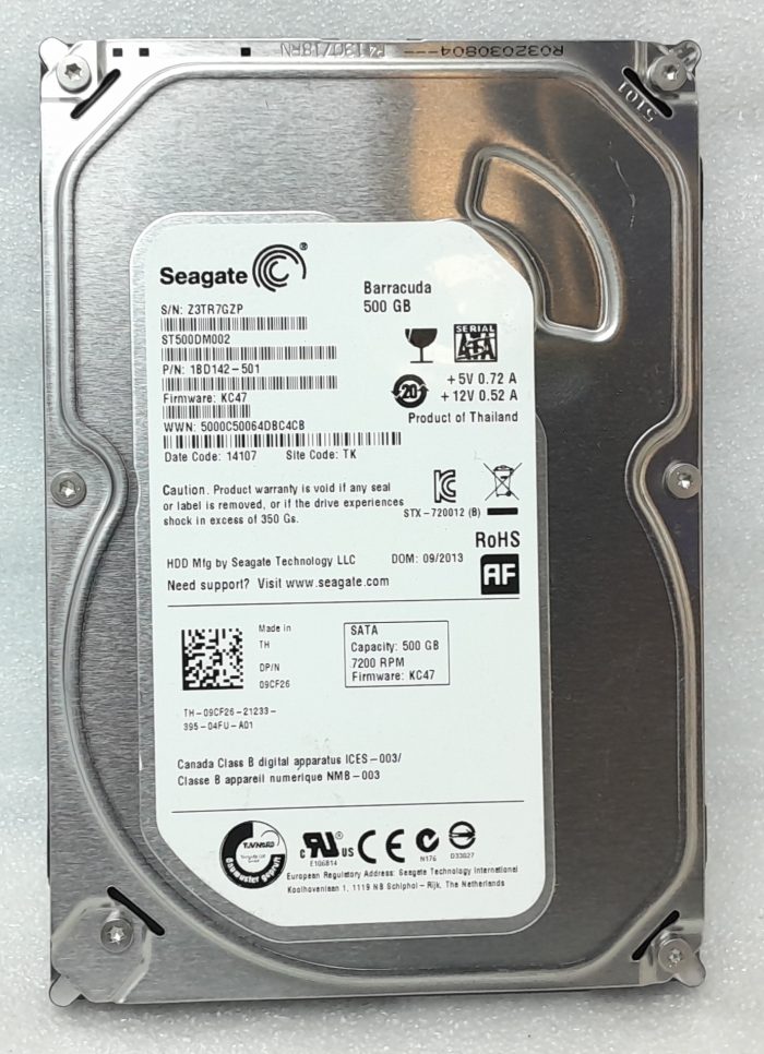 Seagate 500GB Hard Drive ST500DM002 - Image 2
