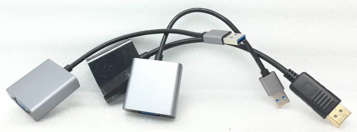 Benfei Display Cables USB to VGA & DisplayPort to VGA - Joblot x3 - Image 3