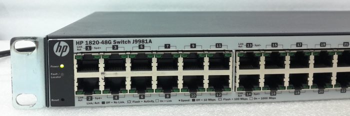 HP 48 Port Network Switch 1820-48G J9981A - Image 6