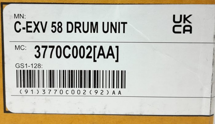 Canon Drum Unit C-EXV 58 - Image 3