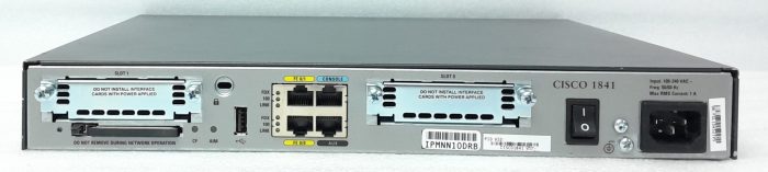 Cisco Integrated Service Router Cisco 1800 Series 1841 - Image 4