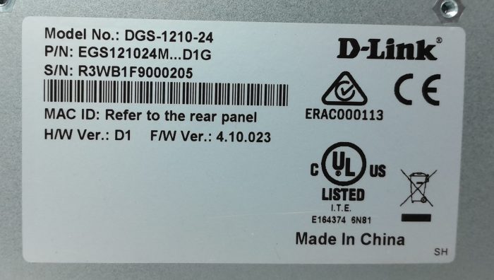 D-Link 24 Port Web Smart Switch DGS-1210-24 - Image 3
