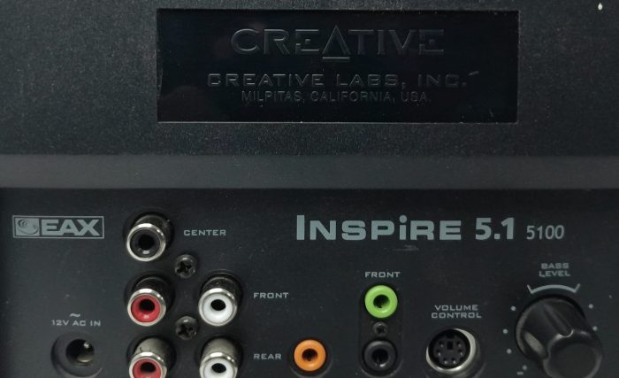 Creative Subwoofer + 1 Side Speaker Inspire 5.1 5100 - Image 3