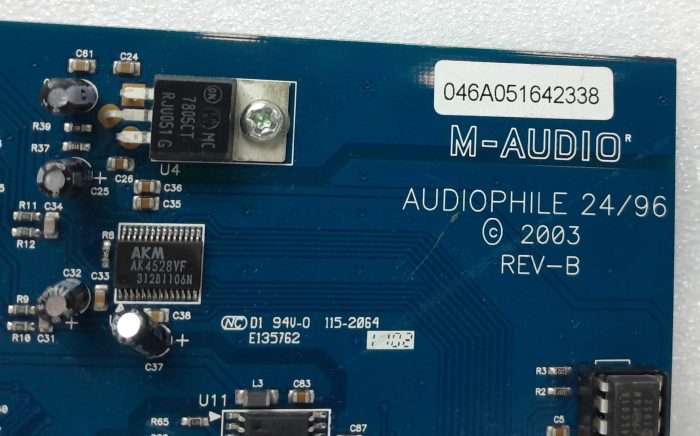 M-Audio Audio Sound Card Audiophile 24/96 - Image 3