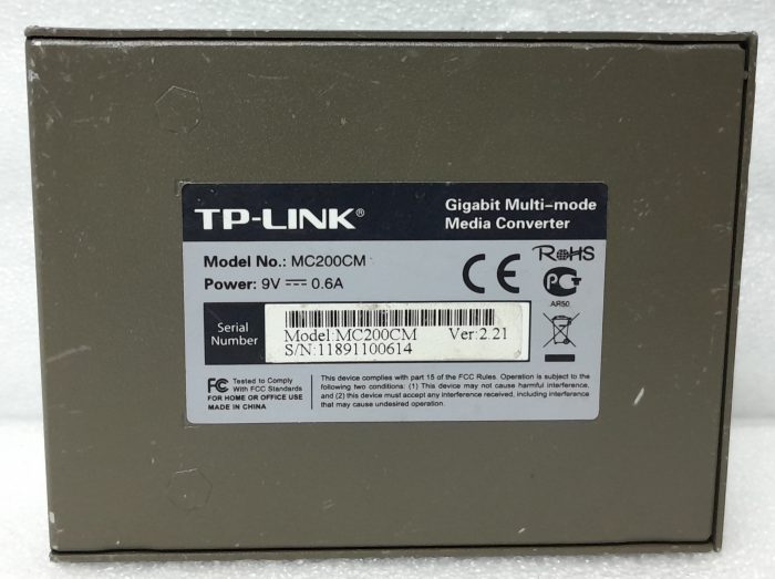 TP-Link Gigabit Media Converter MC200CM - Image 3