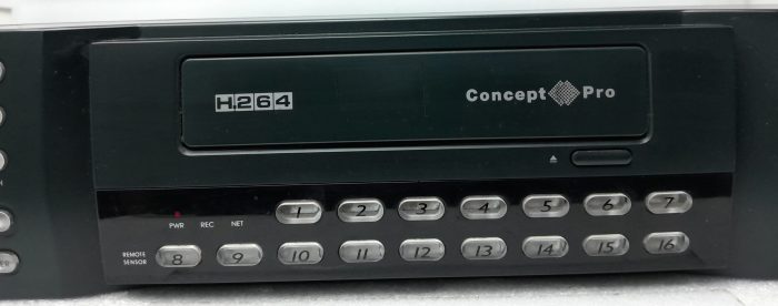 Concept Pro 16 Channels Digital Video Recorder H264 VXH264-16 - Image 6