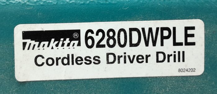 Makita Cordless Driver Drill 6280DWPLE (6280D) - Image 3