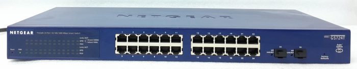 Netgear 24 Port Gigabit Smart Switch Prosafe GS724T v4 - Image 2
