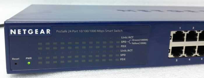 Netgear 24 Port Gigabit Smart Switch Prosafe GS724T v4 - Image 6