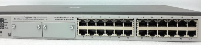 HP 24 Port Switch ProCurve 2524 J4813A - Image 5