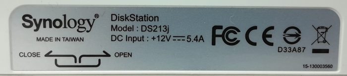 Synology NAS Storage DiskStation DS213j - Image 3