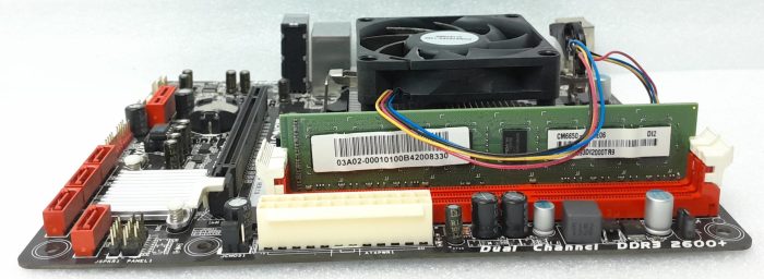 Biostar Motherboard AMD A6-6400K With I/O Shield A58ML VER:7.0 FM2+ DDR3 MICRO ATX - Image 6