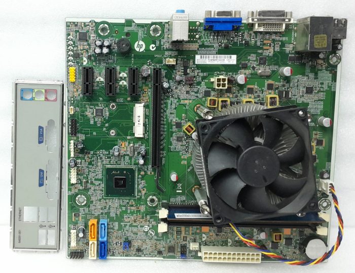 HP Motherboard Intel i3-3220 With I/O Shield PRO3500 LGA1155 DDR3 MICRO ATX - Image 2