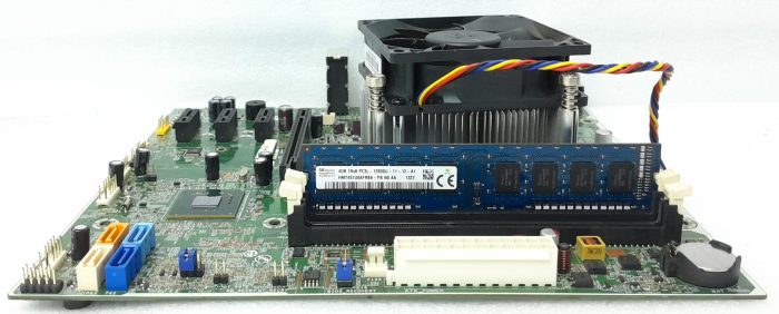 HP Motherboard Intel i3-3220 With I/O Shield PRO3500 LGA1155 DDR3 MICRO ATX - Image 5
