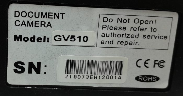Digital Document Camera GV510 - Image 3